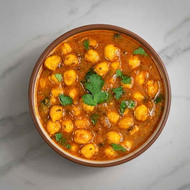 Chickpeas Masala.