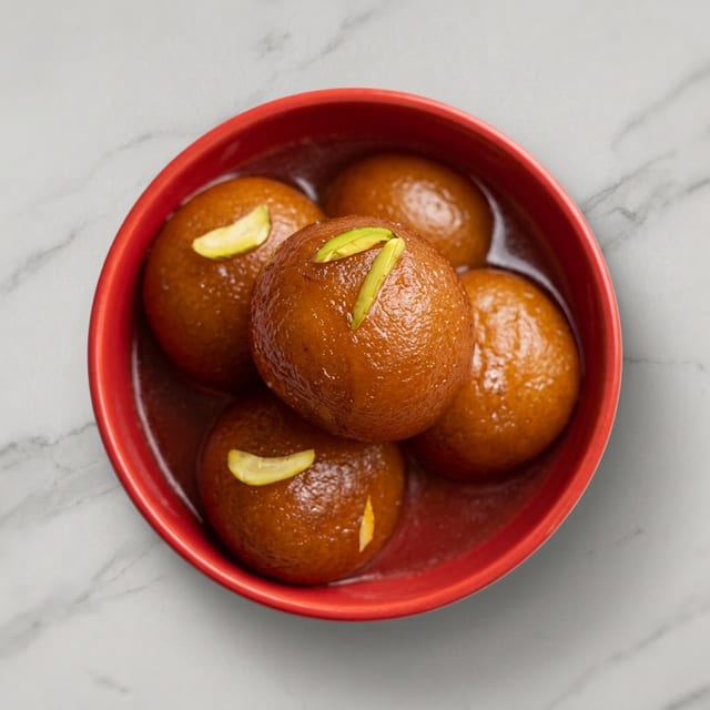 Gulab Jamun.