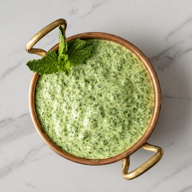 Mint Chutney.