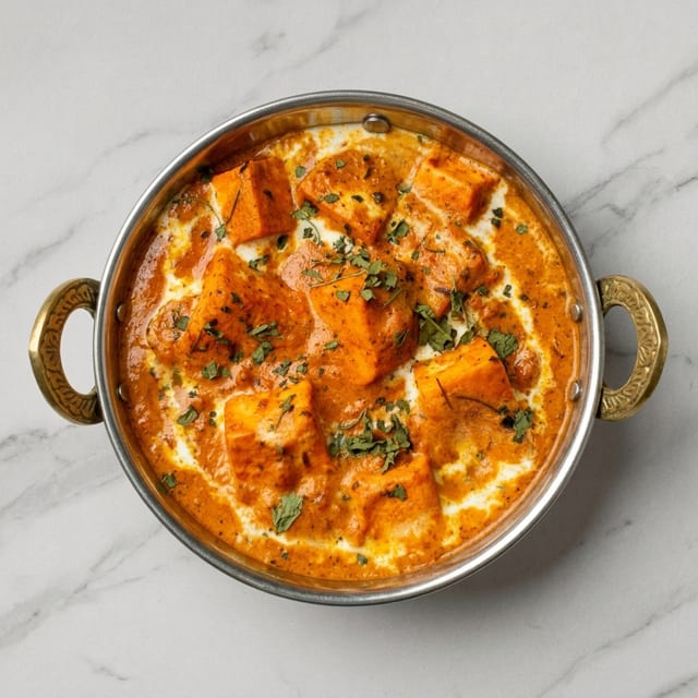 Paneer Tikka Masala.